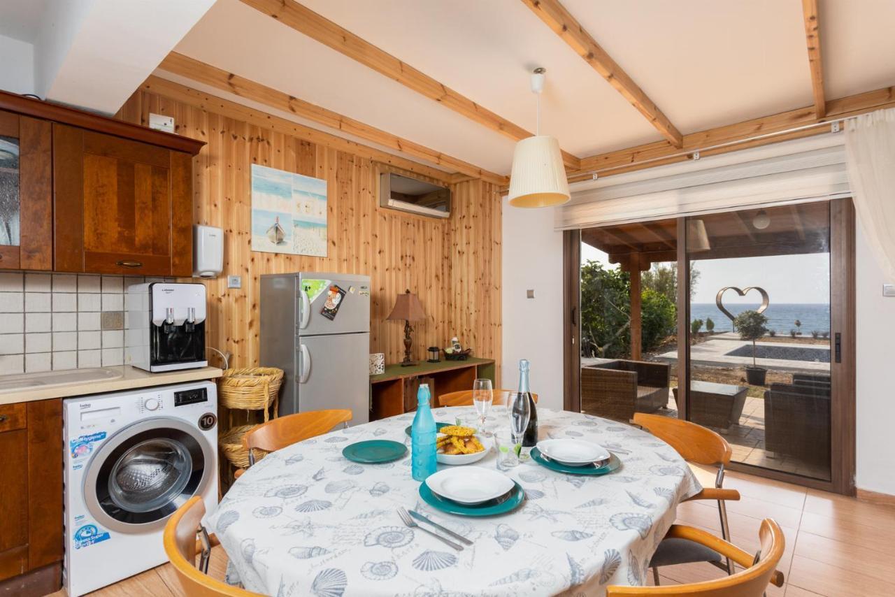 Villa Beach Heaven Pomos Exterior foto